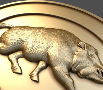 3D model Wild boar (STL)